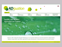 Tablet Screenshot of adquation-em.fr